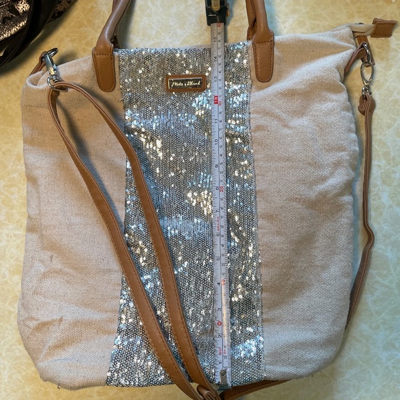 SPARKLER! Sequin handbag panel. - Picture 6 of 7
